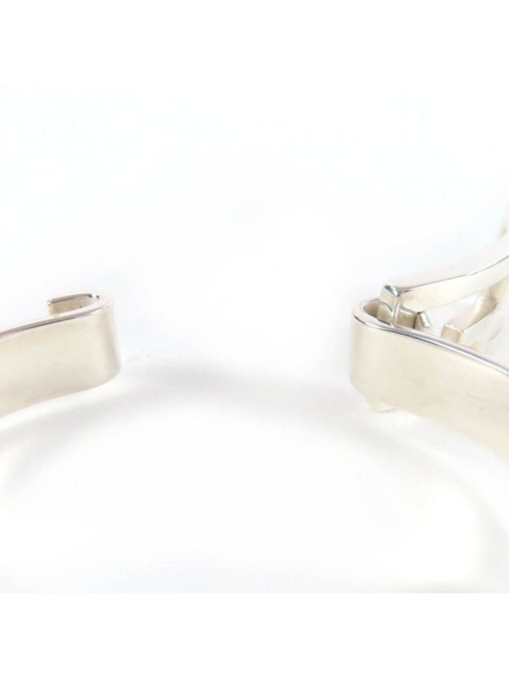 Gucci GG Bangle Bracelet Silver Weight - Picture 6 of 8